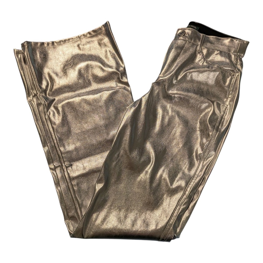 MP.‎ Women's High-Rise Metallic Flare Pants - Wild Fable Silver 17